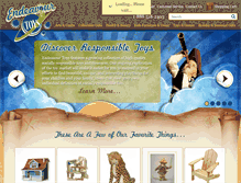 Tablet Screenshot of endeavourtoys.com